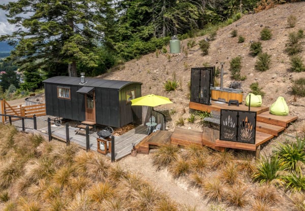 Two-Night Hanmer Springs Boutique Retreat for Two at The Shepherds Hut incl. Outdoor Woodfired Bath & Mountain Views - Option for Three Nights - Valid Sunday to Thursday Nights (50% Off) — photo 3