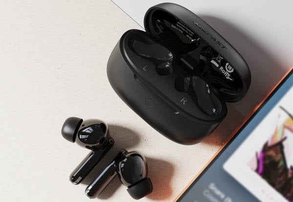 Acefast Premium Water-Resistant TWS Black Earbuds with Deep Bass — photo 5
