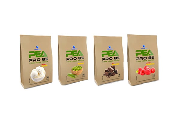 1kg of PEAPRO-85 Clean Vegan Protein - Four Flavours with Free Metro Shipping