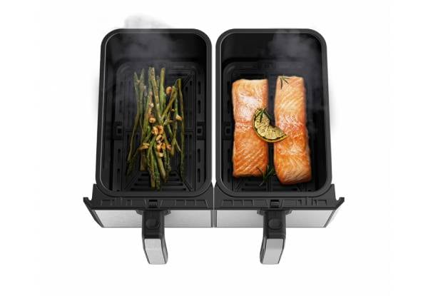 Mila EasyChef Dual 8L Dual Basket Air Fryer with Touch Control — photo 3