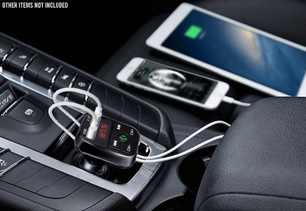 Bluetooth Wireless Car FM Transmitter — photo 2