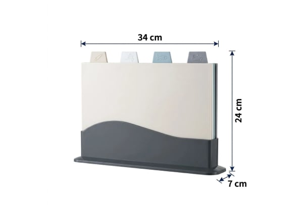 Four-in-One Colour-Coded Cutting Board Set — photo 4