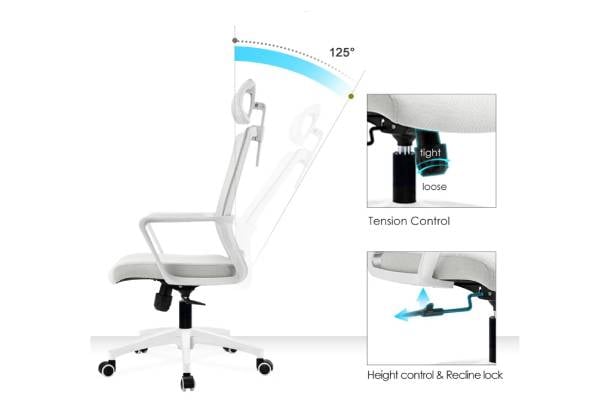 ErgoLux High-Back Office Chair - Available in Two Colours — photo 5