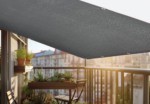 Outdoor Sun Shade Cloth - Available in Two Sizes — photo 2