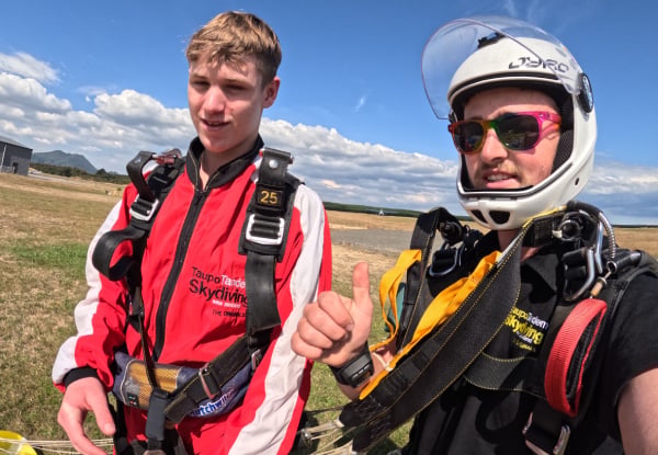 12000-Feet Tandem Skydive Package incl. $40 Voucher Towards a Camera Package or Exit Image - Option for 15000-Feet — photo 7