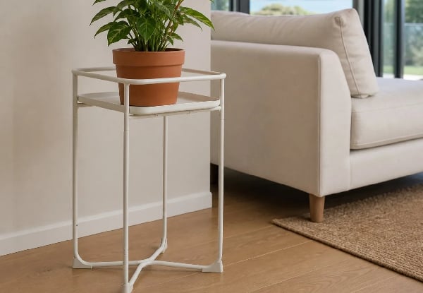 Modern Square Loft Flower Stand - Available in Two Colours — photo 4