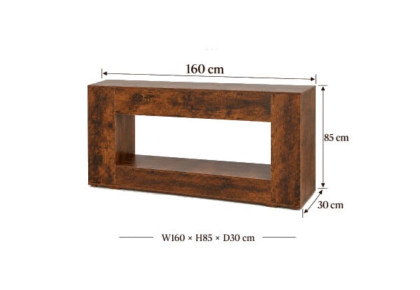 Entryway Hall Table with Open Shelf - Available in Two Sizes — photo 4