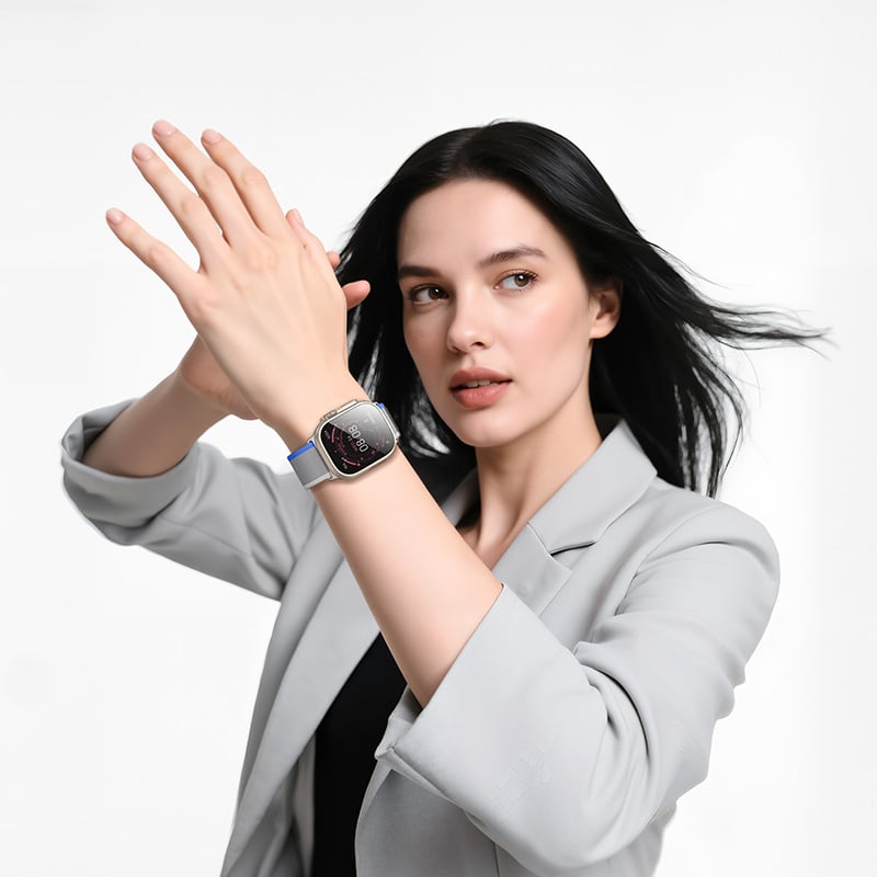 Nexus Ultra IP67 Waterproof Sports Smartwatch Titanium Gold — photo 4