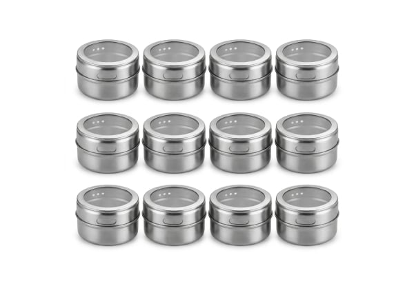 12-Piece Spice Container Set