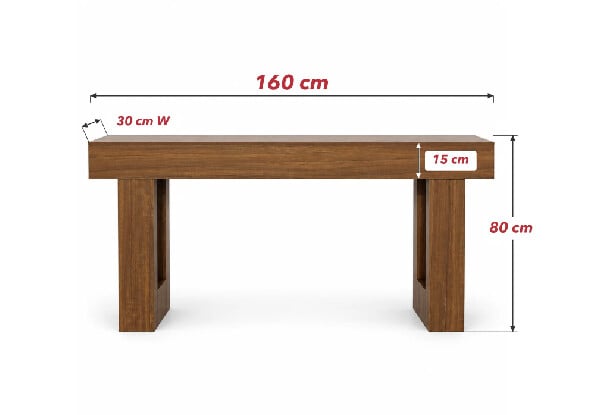Entryway 160cm Hall Console Table — photo 3