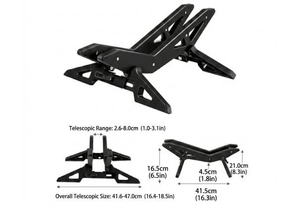 Adjustable Bicycle Floor Parking Stand — photo 2