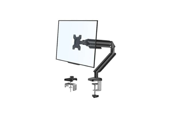 Gas Spring Monitor Arm Mount Compatible with 13-32 Inch Monitors - Two Options Available