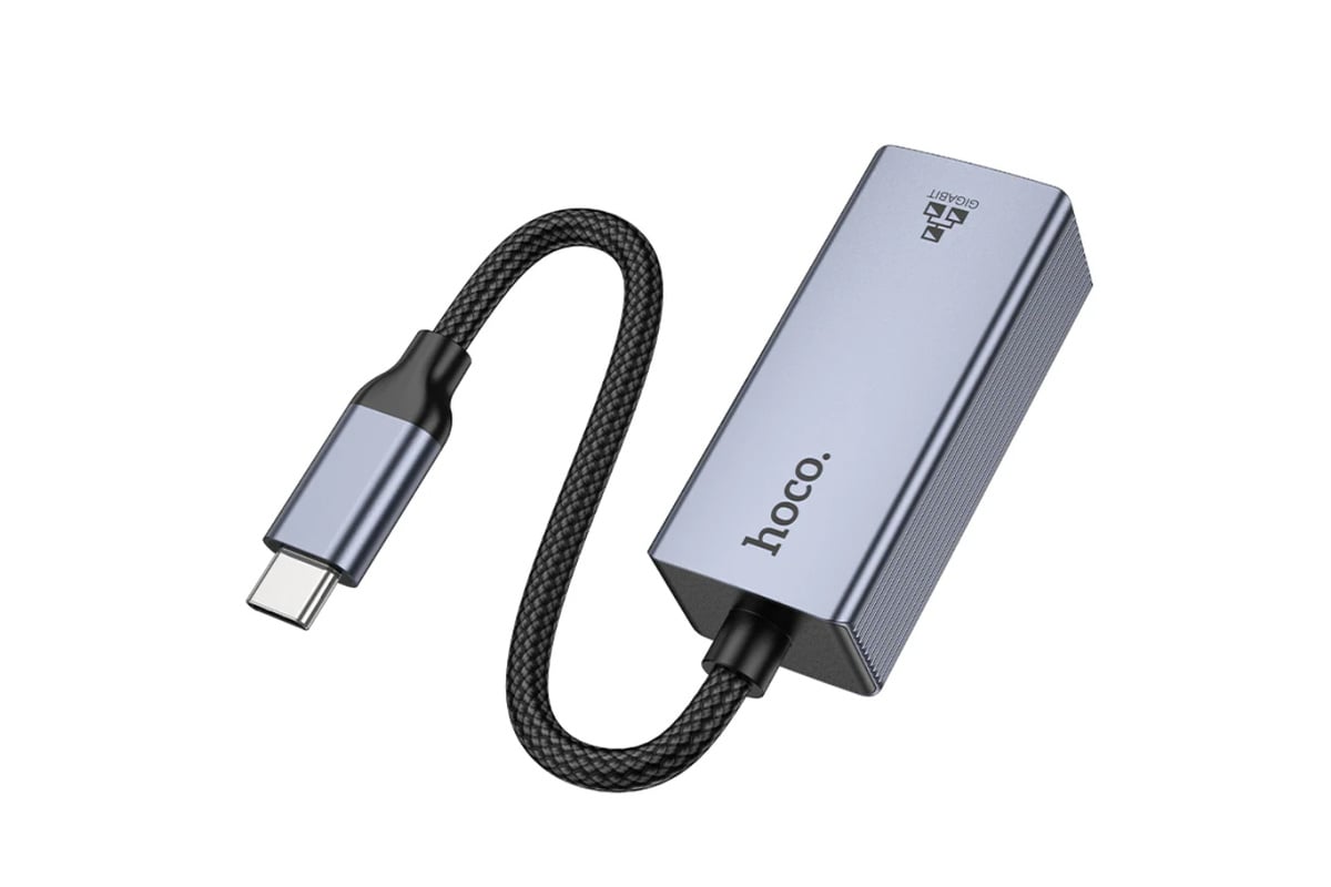 Hoco USB-C to RJ45 Gigabit Ethernet Adaptor — photo 4