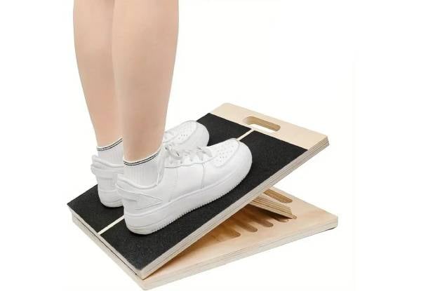 Adjustable Wooden Slant Board for Calf Stretching — photo 2