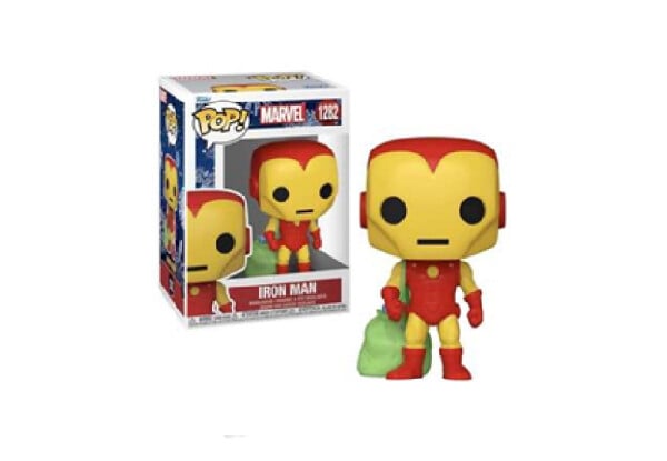 Funko Pop! Marvel Comics - Iron Man with Bag Holiday Vinyl Figure