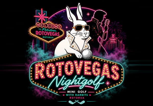 One Round of Rotovegas Night Mini Golf for One Person - Options for up to Six People — photo 2