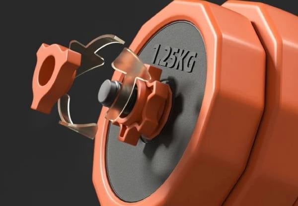 Adjustable Dumbbell Set with Connecting Rod & Kettlebell Handle - Option for 10kg, 15kg, 20kg or 30kg — photo 3