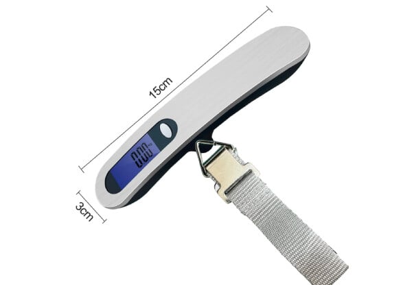 Rechargeable Luggage Scale with Backlit Display — photo 3