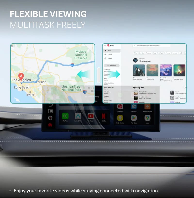 Ottocast OttoScreen AI Wireless CarPlay & Android Auto Display — photo 5