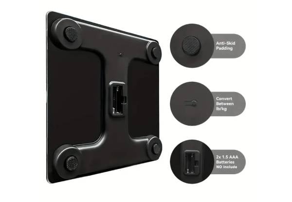 Digital Body Weight Bathroom Scale - Available in Two Colours — photo 5