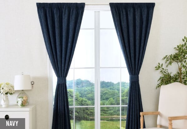 Thermal Pencil New York Pleat Curtain - Available in Two Colours & Six Sizes — photo 2