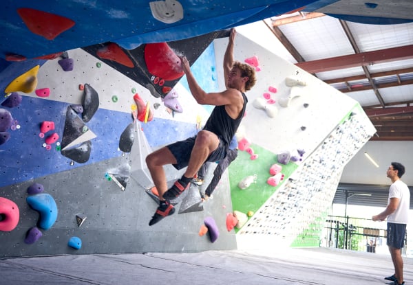 First Visit Pass at Northern Rocks, North Shore - All-Day Bouldering Plus Two Weeks Unlimited Climbing, Fitness & Yoga, from $18 for an Adult - Options for Students, Youth, Kids & Family Passes, & Shoe Hire