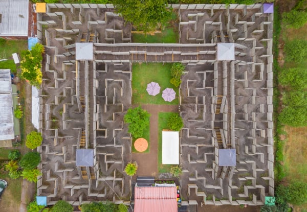 Adult Diversion Maze Park Entry - Options for Child or Family Pass
