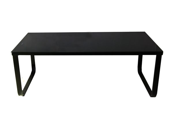 Black Glass Coffee Table