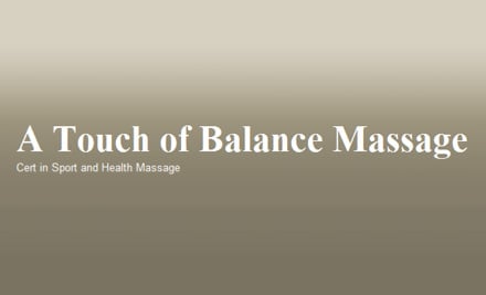 A Touch of Balance