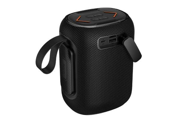 Hoco RGB 10W LED Bluetooth Speaker with Multi-Mode Playback Black — photo 4