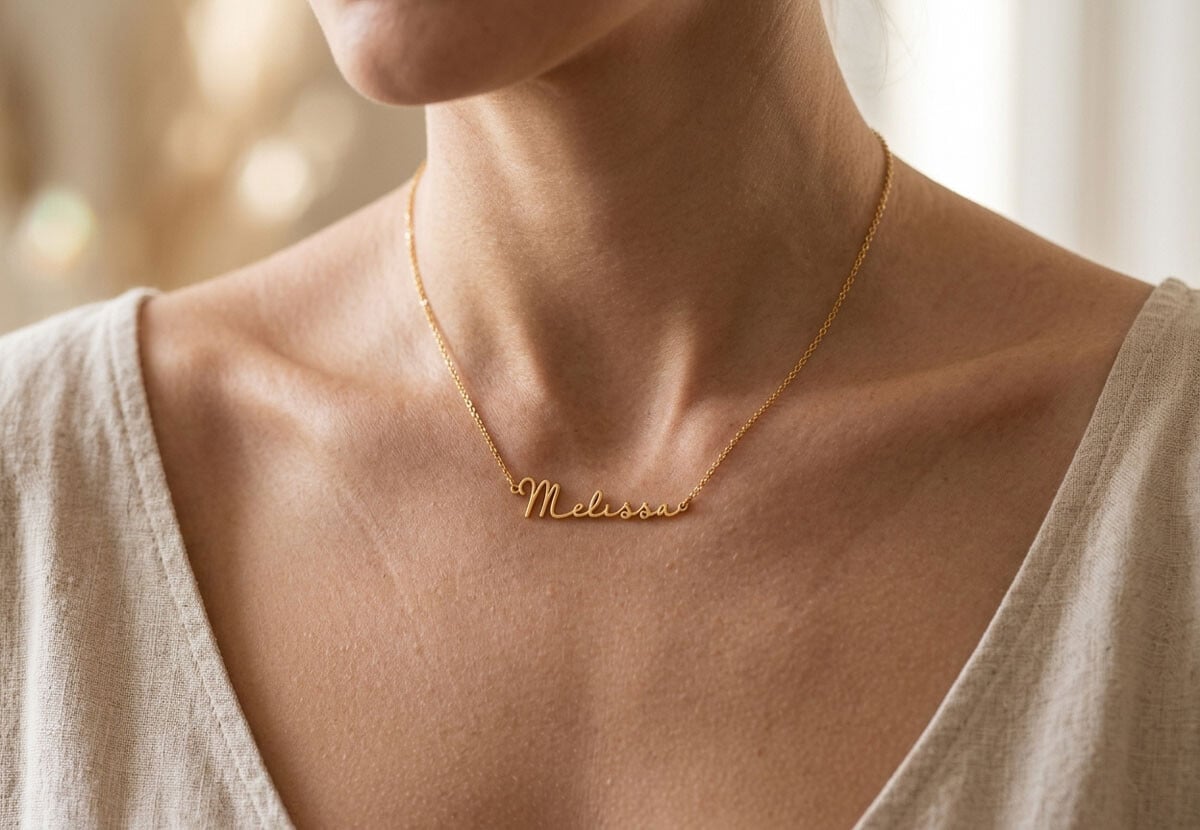 Custom Name Necklace — photo 3