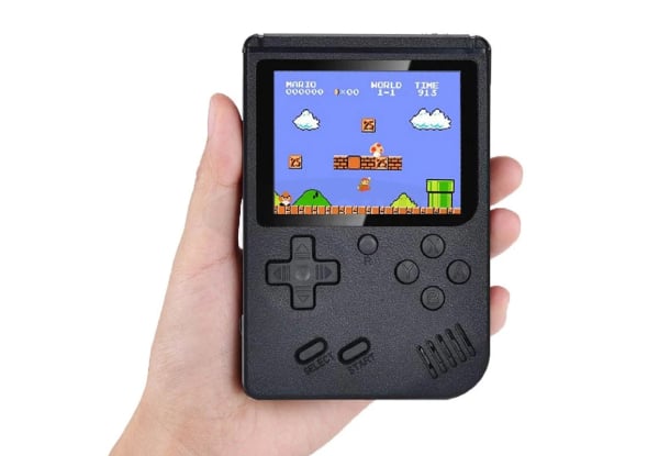 500 in 1 Handheld Gaming Console - Black