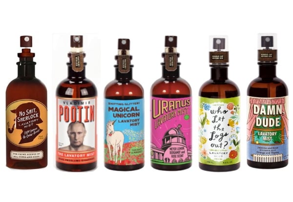 Lavatory Mist - Six Scents Available
