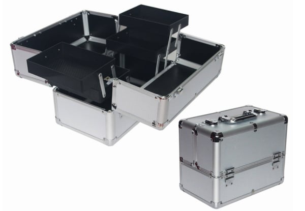 Large Aluminium Makeup Case