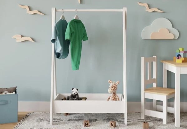 Kids Coat Rack with Storage