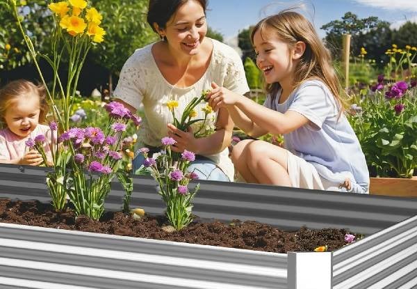 Rectangular Galvanised Raised Garden Bed - Available in Two Sizes — photo 5