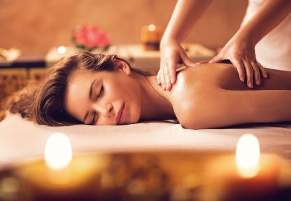 Indulgent Boutique Massage Package for One Person incl. Herbal Foot Spa - Four Packages Available incl. Reflexology, Cupping, or Sugar Scrub