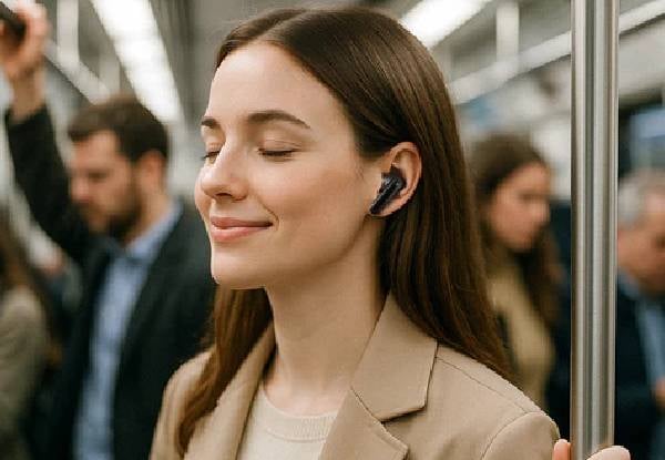 Acefast Noise Cancelling IPX4 TWS Earbuds - Black — photo 6
