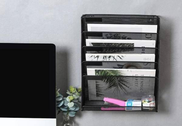 Six-Tier Mesh File Organiser — photo 4