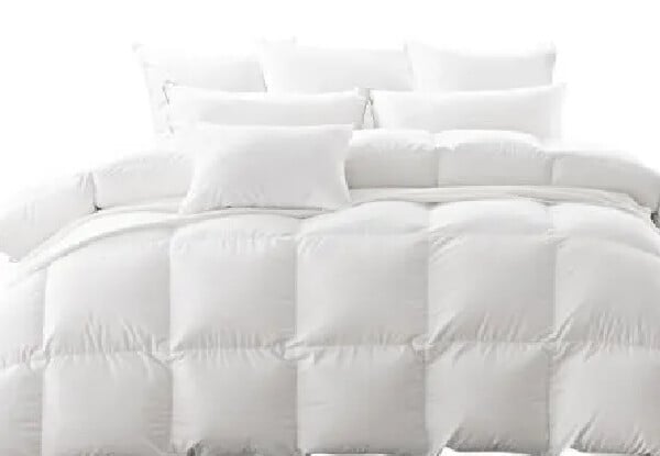 700GSM All Season Goose Down Feather Filling Duvet - Six Sizes Available — photo 2