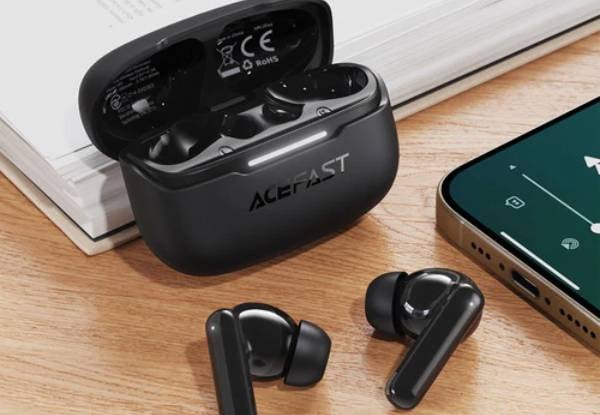 Acefast Noise Cancelling IPX4 TWS Earbuds - Black — photo 7