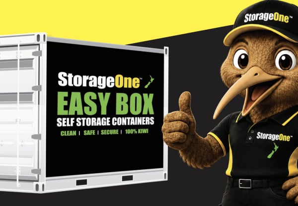 $450 for 3 Months' Shipping Container Storage at StorageOne Kapiti EasyBox - Normally $900 (50% off) - Options for 6 or 12 Months