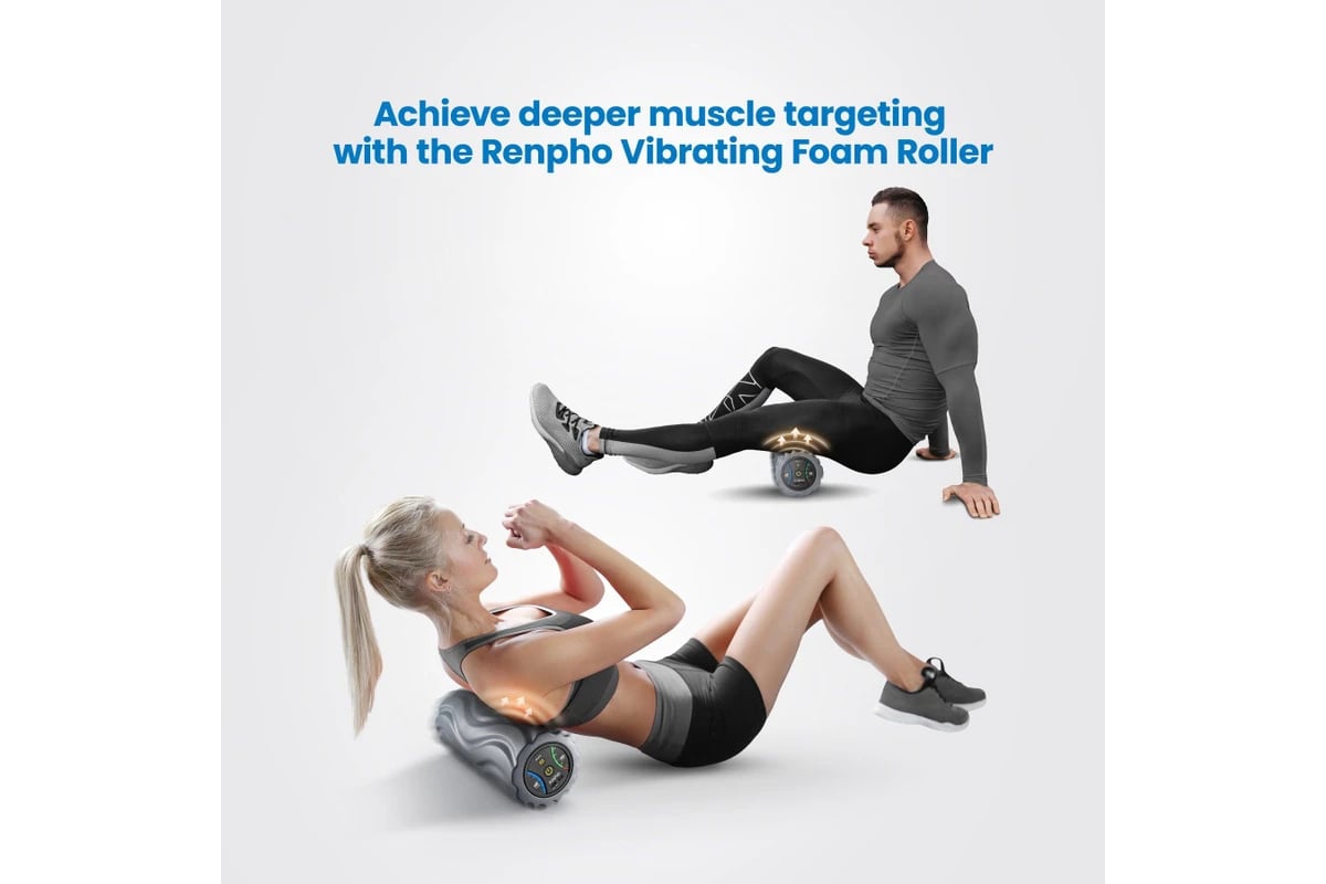Renpho Vibrating Foam Roller 5 Speed USB C — photo 10
