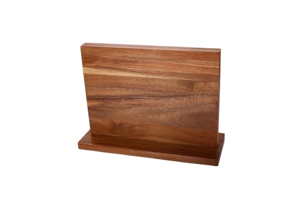 Double-Sided Wooden Magnetic Knife Block Holder — photo 2