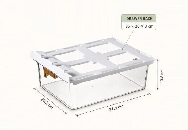 Under-Shelf Drawer Pull Out Organiser — photo 3