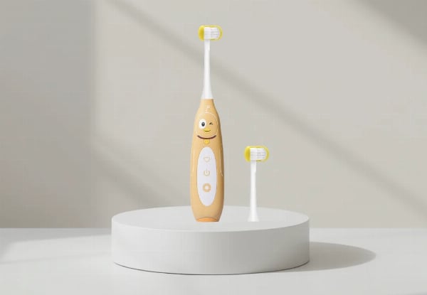 Three-Sided Kids Electric Toothbrush Bundle - Available in Three Colours — photo 5