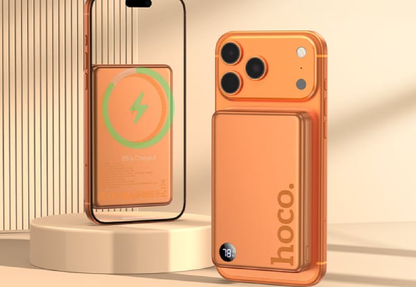 Hoco 10000mAh Magnetic Wireless Super Fast PowerBank — photo 3