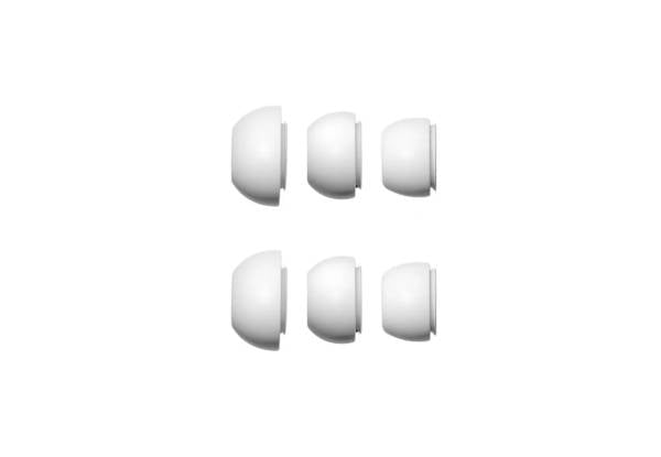 Three-Pair Replacement Silicone Ear Tips Set