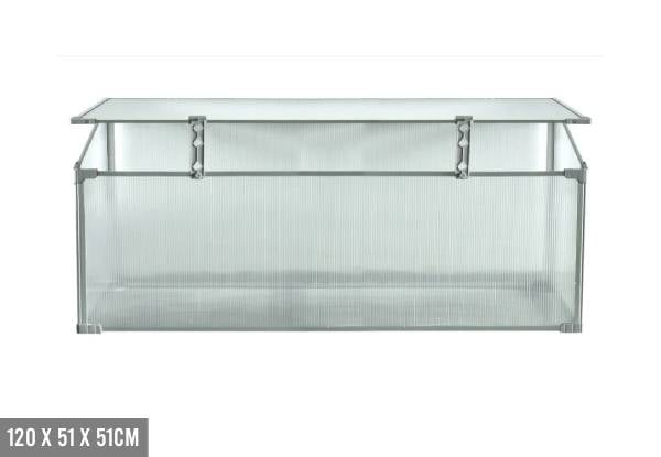 Mini Aluminium Frame Greenhouse with Roof Vent - Available in Two Sizes — photo 6