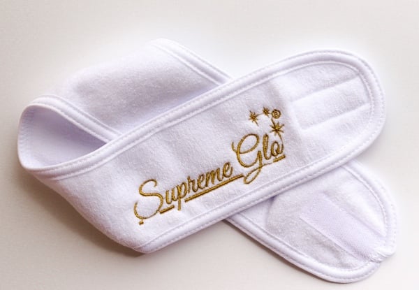 Supreme Glo Skincare Range - Option for Serum, Headband or Dew